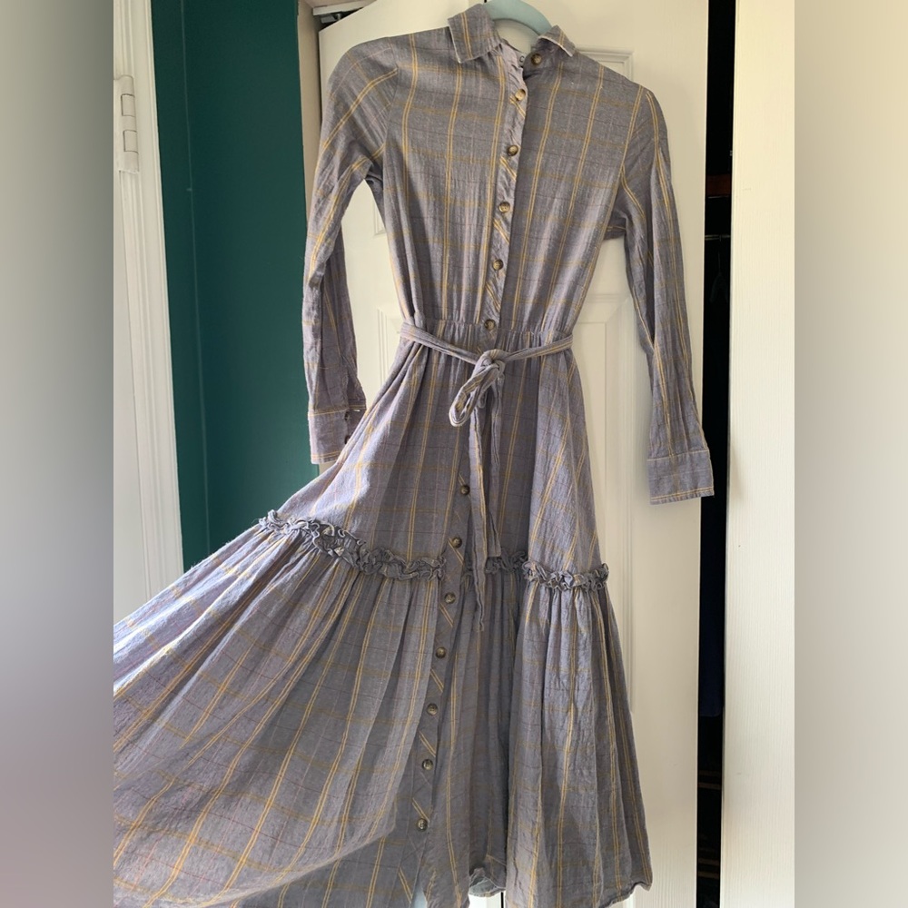 Ivy City Co Tommie Plaid Dress, XXS
